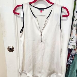Vince Camuto Women's White Sleeveless Top